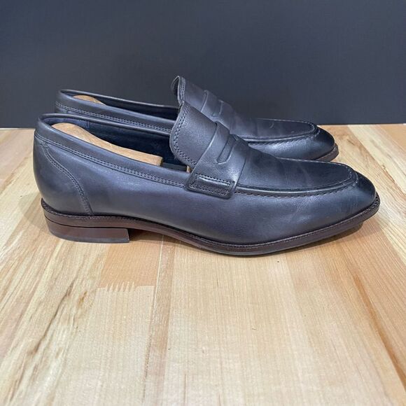 Cole Haan Charcoal Apron Toe Loafers main image 5